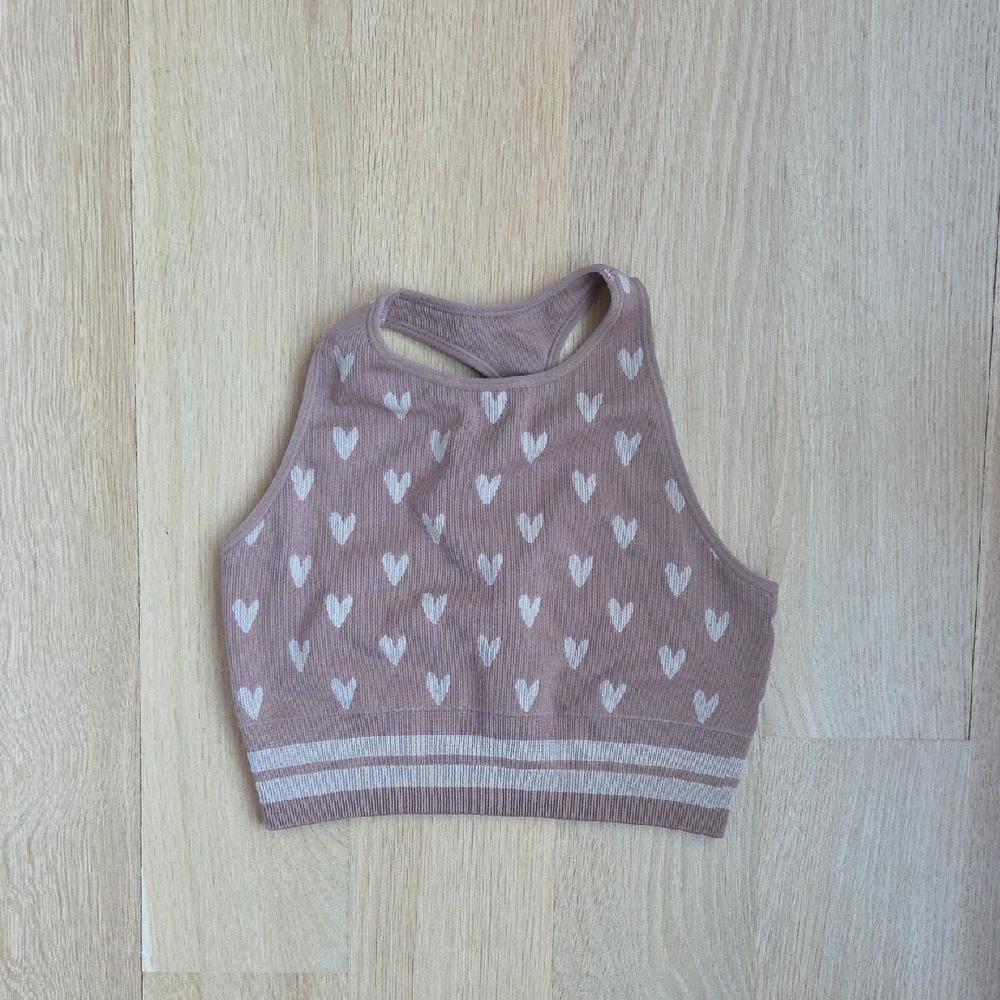 Spiritual Gangster Heart Crop Top